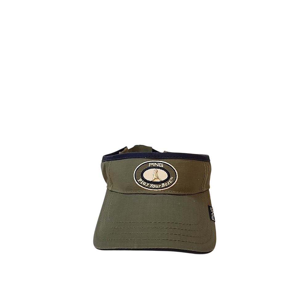 Ping Visor Hat Play Your Best Green Golf Osfa